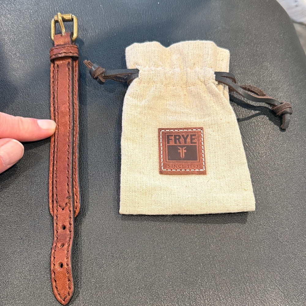 Frye Tan Leather women’s bracelet